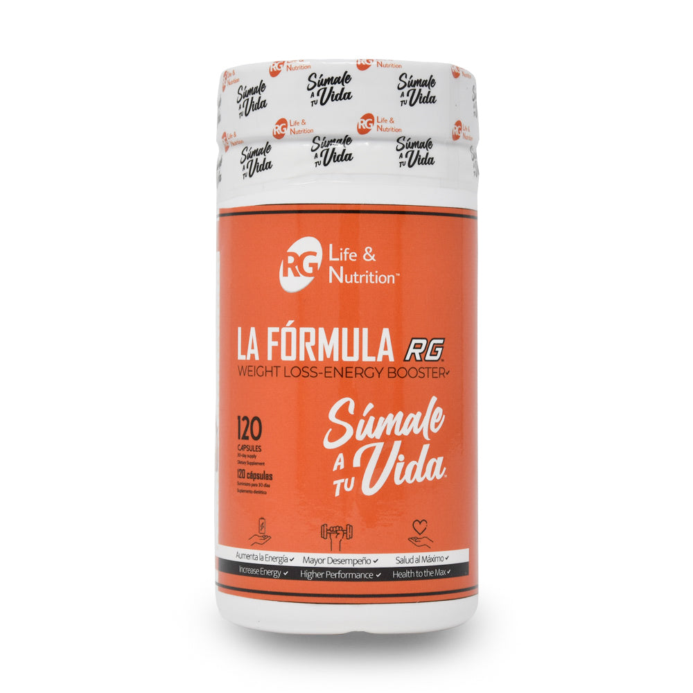 LA FÓRMULA RG: 120 cápsulas para 30 días (Envío Gratis)